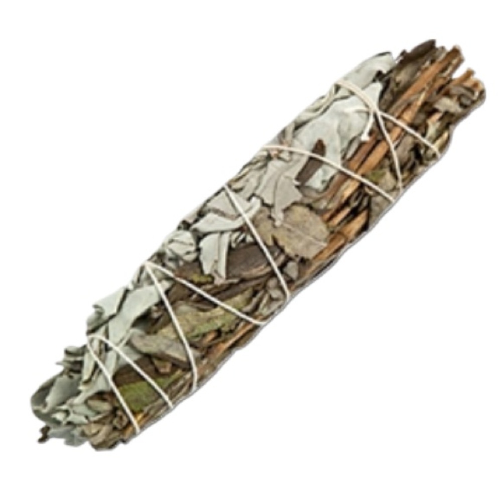 Set of 2 Wild Lavender + White Sage Smudge Stick 4"